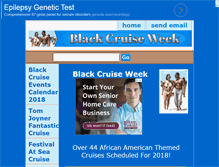 Tablet Screenshot of blackcruiseweek.com